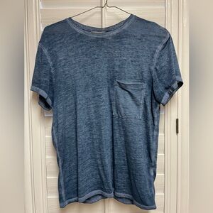 Abercrombie Blue Short Sleeve Tee with Pocket - Size XS